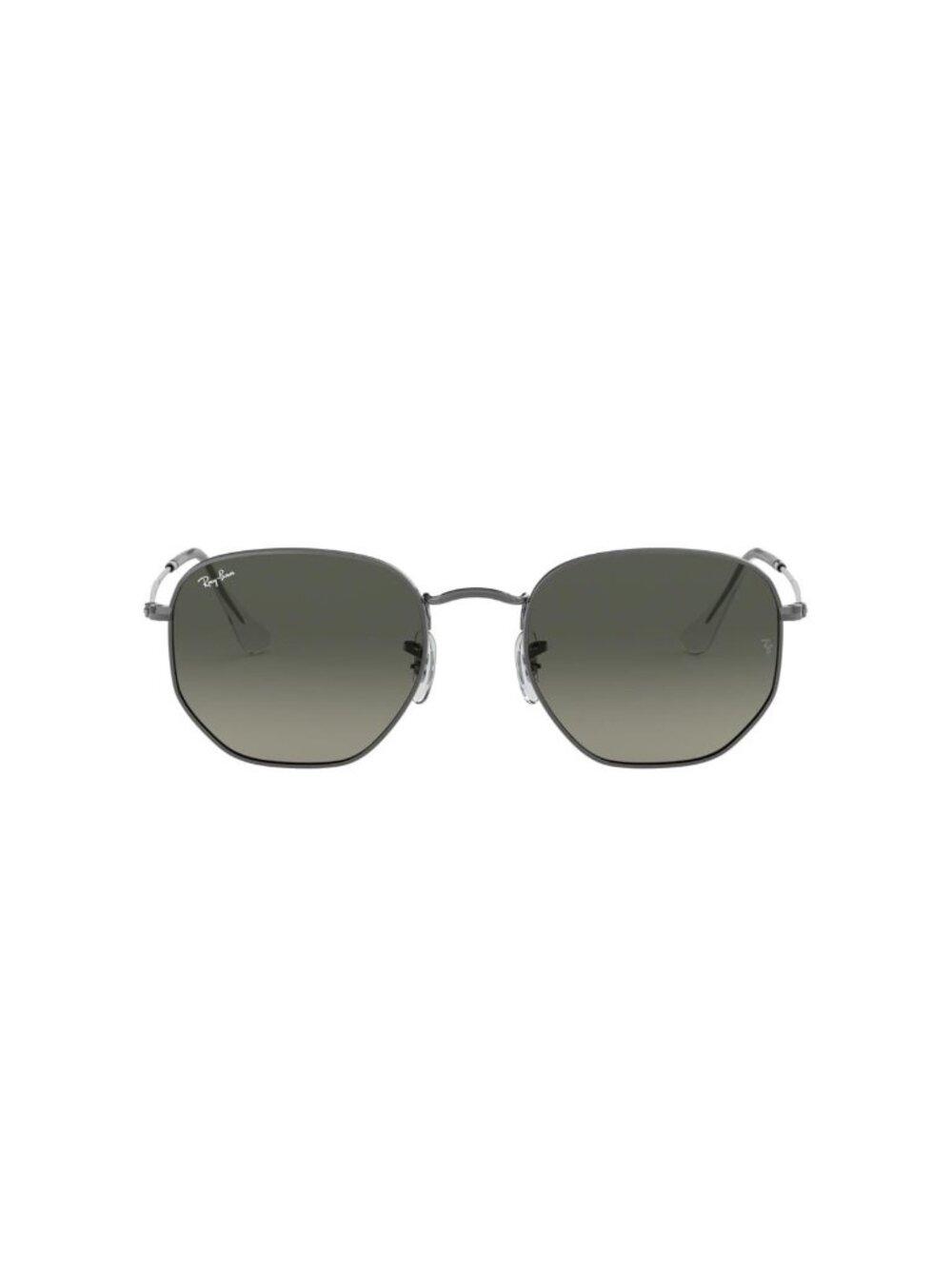 New Ray-Ban Unisex Sunglasses Silver Aviator Grey Lens Metal Frame Ray Ban 004